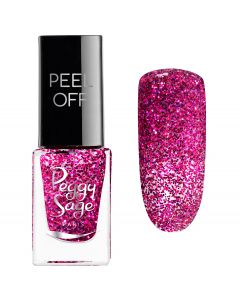 Vernis à ongles peel off  pink glitter 5150 - 5 ml ***
