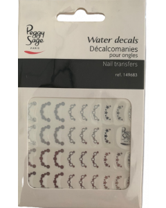 Water decals - décalcomanies pour ongles***